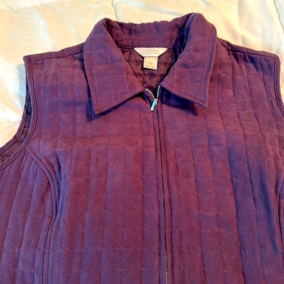 Beautiful purple jewel tone vest - Picture 2 of 5